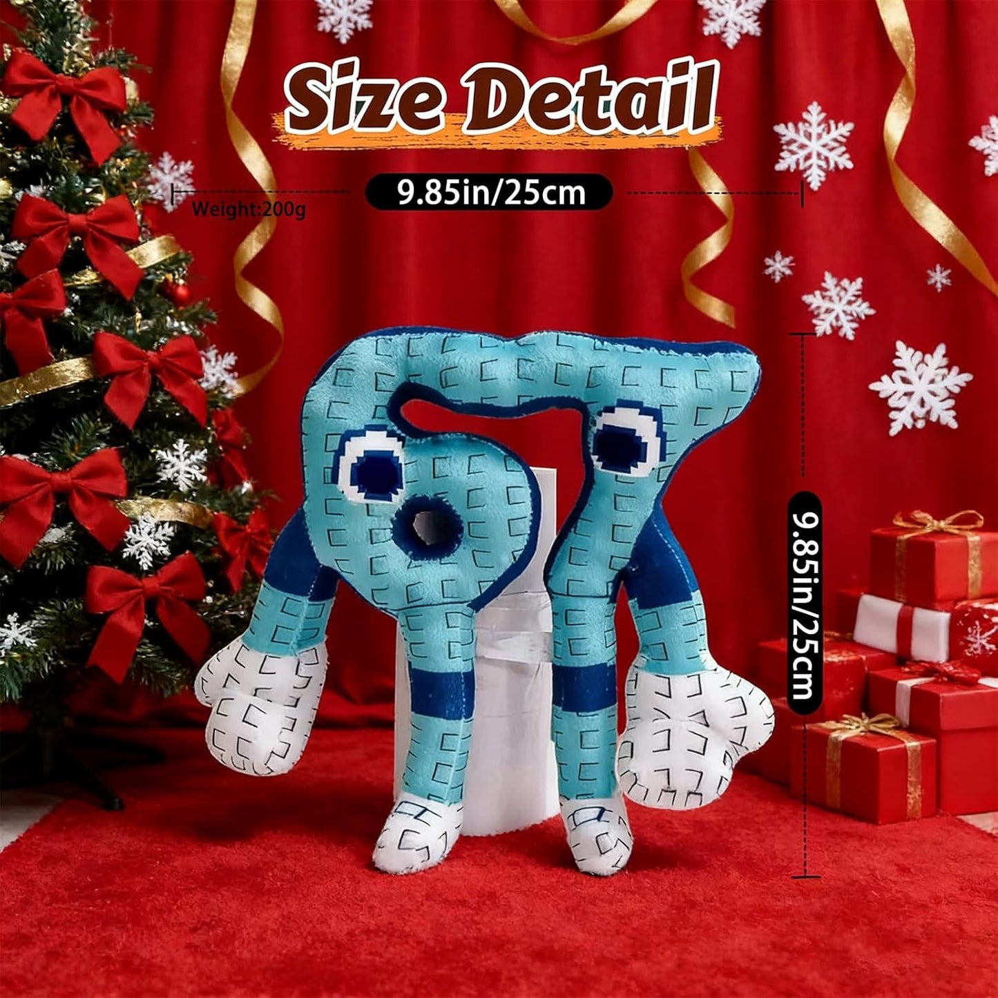 Steal a Brainrot 67 Plush Toys, 9.5 inch Brainrot Six Seven Expressive Doll, Collectible Brain Rot Plush Gift for Fans Kids Adult, Funny Home Office Game Room Décor Plush Toy for Christmas Birthday