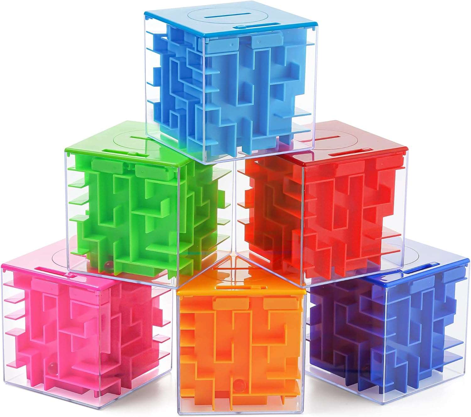 6 Pack Money Maze Puzzle Gift Boxes