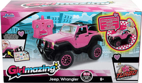 Jeep R/C Vehicle (1:16 Scale), Pink, Standard - Cykapu