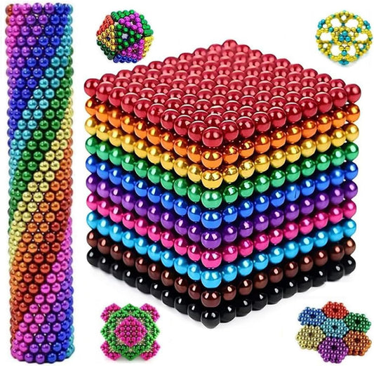 1000PC Upgraded Fidget Building Balls Desk Toys for Stress Relief, Fidget Toys Office Putty Toys Slime for Adults, Ideal Gift 18+