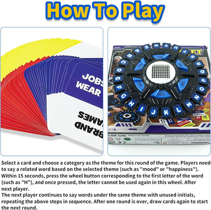 Juegos De Mesa En Español, Juego De Mesa, Juegos, 2-8 Players, 15-20 Minute Play Time, Board Games for Adults, Challenge Educational Vocabulary for Adults, Halloween, Christmas, Party Favors