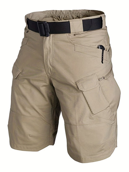 Men's Multi-Pocket Tactical Shorts  Multi-Purpose Cargo Shorts Outdoor Waterproof Hiking Track Shorts Cykapu