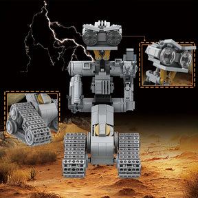 313pcs Military Building Blocks, 5 Astros-Robot Building Blocks Set For Shorted-Circuits Mecha Bricks Toys - Cykapu