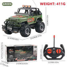 1: 18 Four Way Remote Control Off-road Vehicle Lights Jeep Hummer Electric Remote Control Car Model Boy Toy - Cykapu