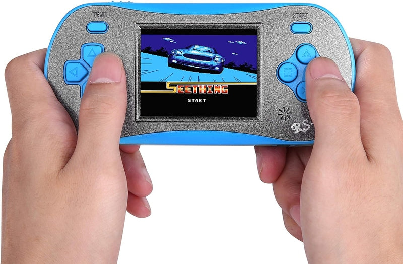 Handheld Game Player for Kids Adults- FAMILY POCKET RS16 Portable Classic Game Controller Built-in 260 Game 2.5 inch LCD - Cykapu