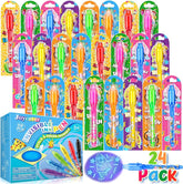 Invisible Ink Pen with UV Light for Kids, Party Favors, 24PCS Spy Pen Classroom Prizes School Supplies - Cykapu