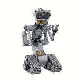 313pcs Military Building Blocks, 5 Astros-Robot Building Blocks Set For Shorted-Circuits Mecha Bricks Toys