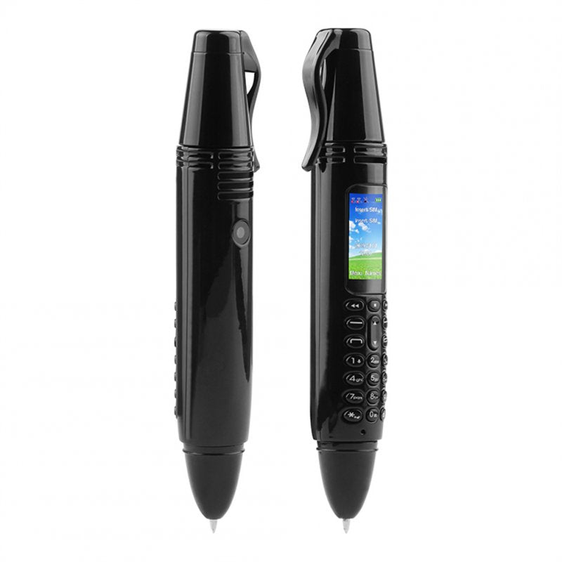 Ak007 Pen Type Mini Mobile Phone 0.96 Inch Screen Gsm Bluetooth Camera Dialer with Voice Recorder Black Cykapu