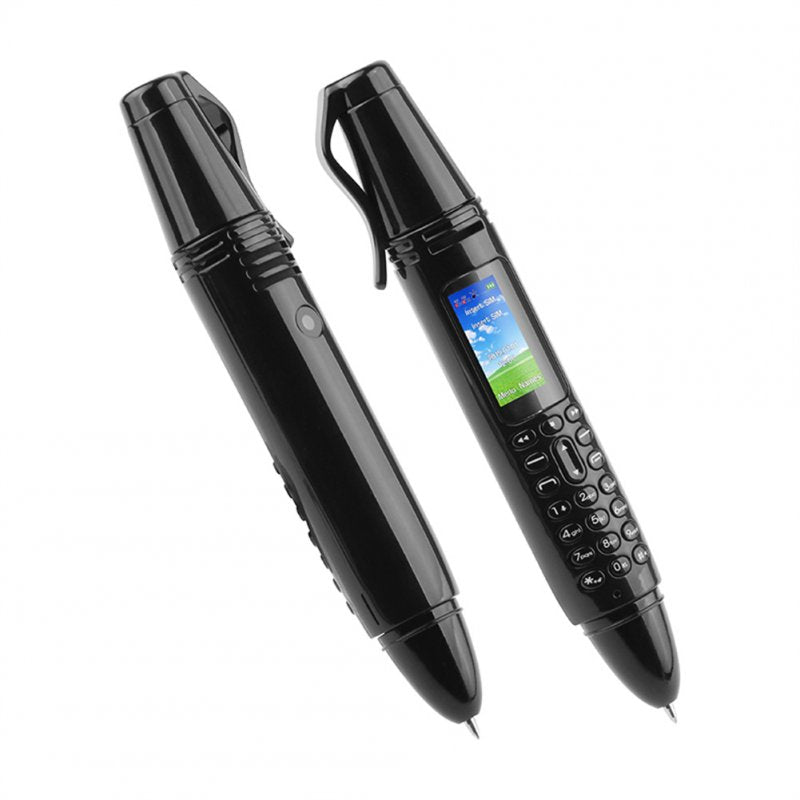 Ak007 Pen Type Mini Mobile Phone 0.96 Inch Screen Gsm Bluetooth Camera Dialer with Voice Recorder Black Cykapu