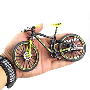 Finger Bicycle mountain cycling Mini 1:10 Alloy Model Diecast Metal Racing Toy
