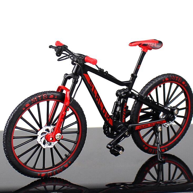 Finger Bicycle mountain cycling Mini 1:10 Alloy Model Diecast Metal Racing Toy - Cykapu