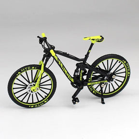 Finger Bicycle mountain cycling Mini 1:10 Alloy Model Diecast Metal Racing Toy