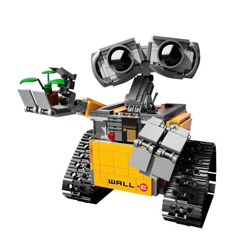 687PCS RC WALL E Motorized High-tech APP RC Robot Motor Power Functions Building Block
