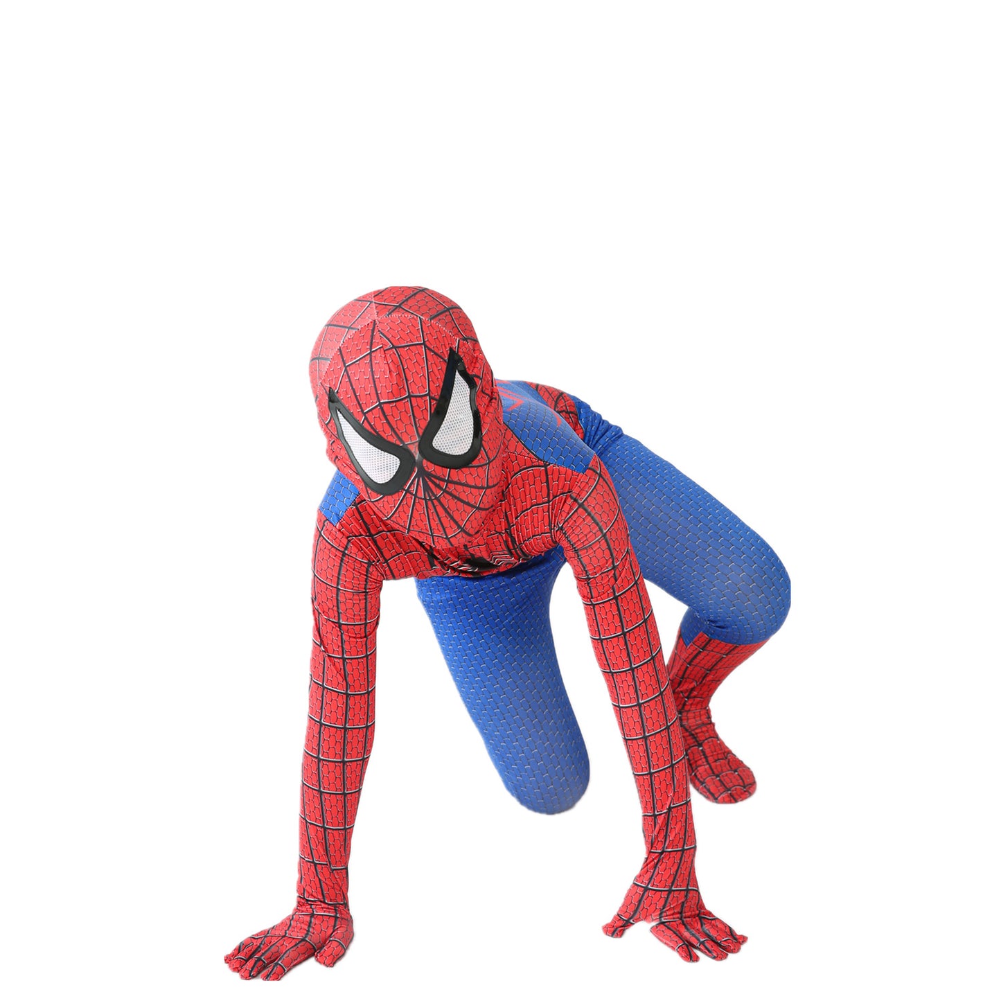 Kids Spider Leotard Man Heroic Expedition Jumpsuit Amazing Adult Spider-Man Clothes Anime Costume Set - Cykapu