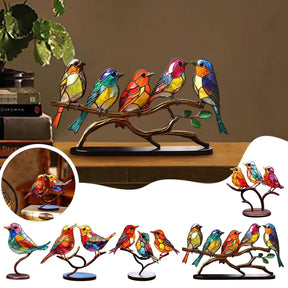 bird Series Alloy Decorations
