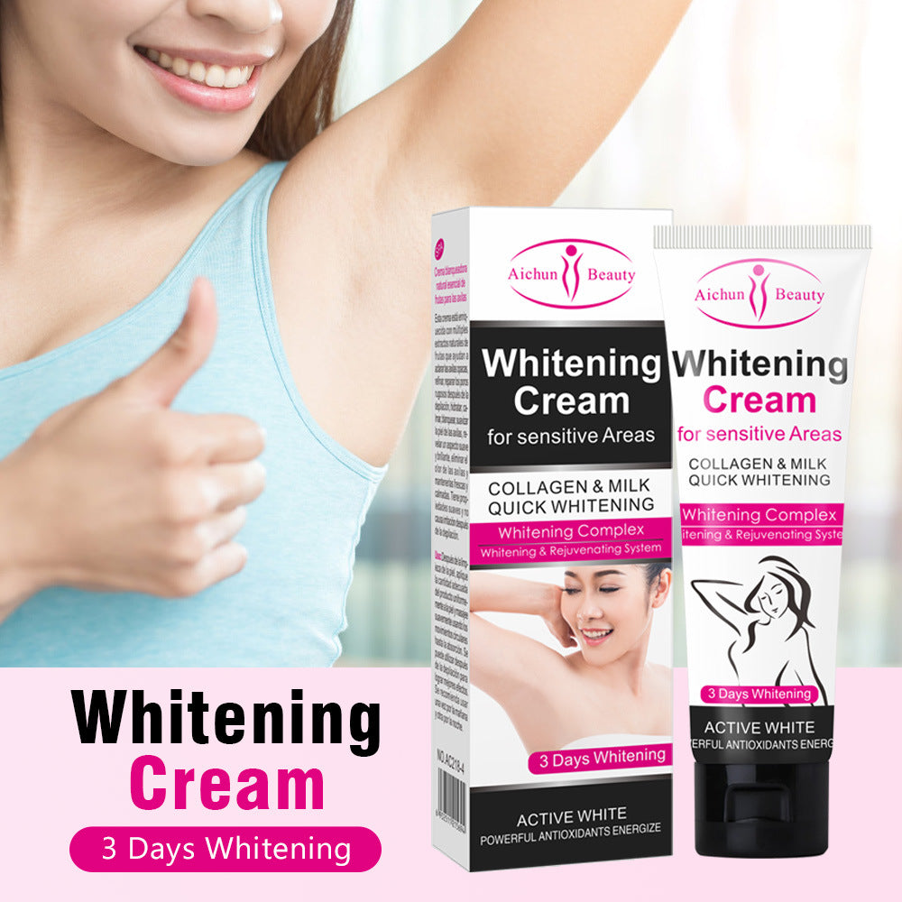 Armpit Brightening Cream Underarm Brightening Anti-Odor Body Lotion Cykapu
