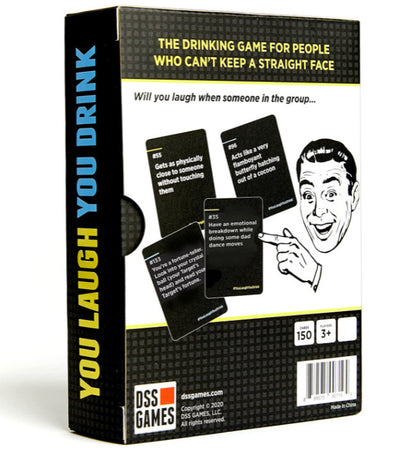 You Laugh You Drink You Laugh and Drink Family Party Game Card Board Game Cykapu