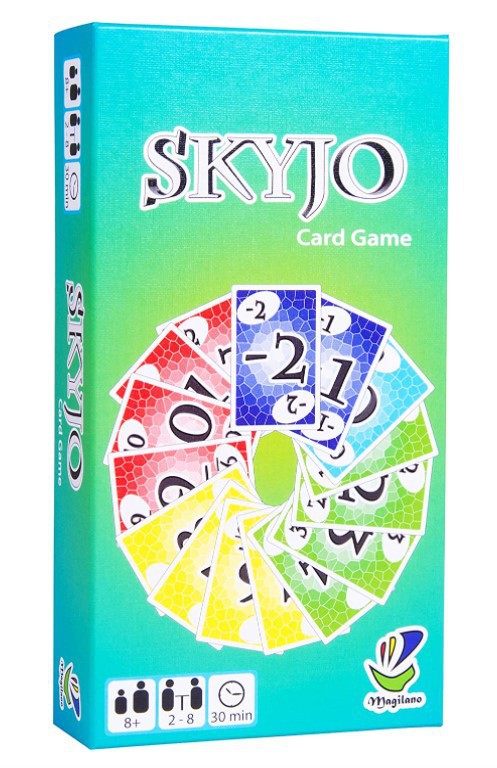 skyjo action card Sky City Board Game Family Gathering Casual Card Game