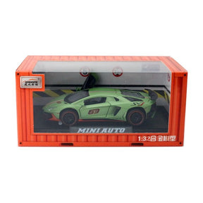 1:32 alloy car model simulation Lambo LP780-4 supercar toys