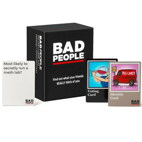 BAD PEOPLE Wicked Games Card Games Family Party Board Games Cykapu