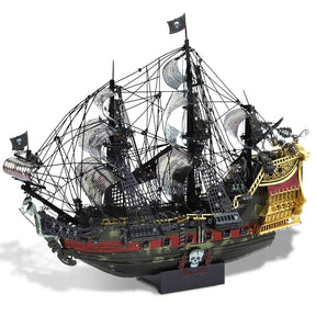 3D Metal Puzzle The Queen Anne's Revenge Jigsaw Pirate