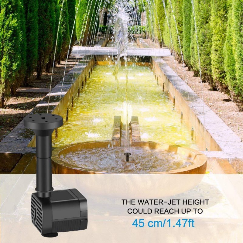 Small Garden Miniature Fountain Solar Water Pump Fountain Outdoor Fountain CF001