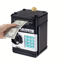 Piggy Bank Cash Coin Can ATM Bank Electronic Coin Money Bank Gift - Cykapu