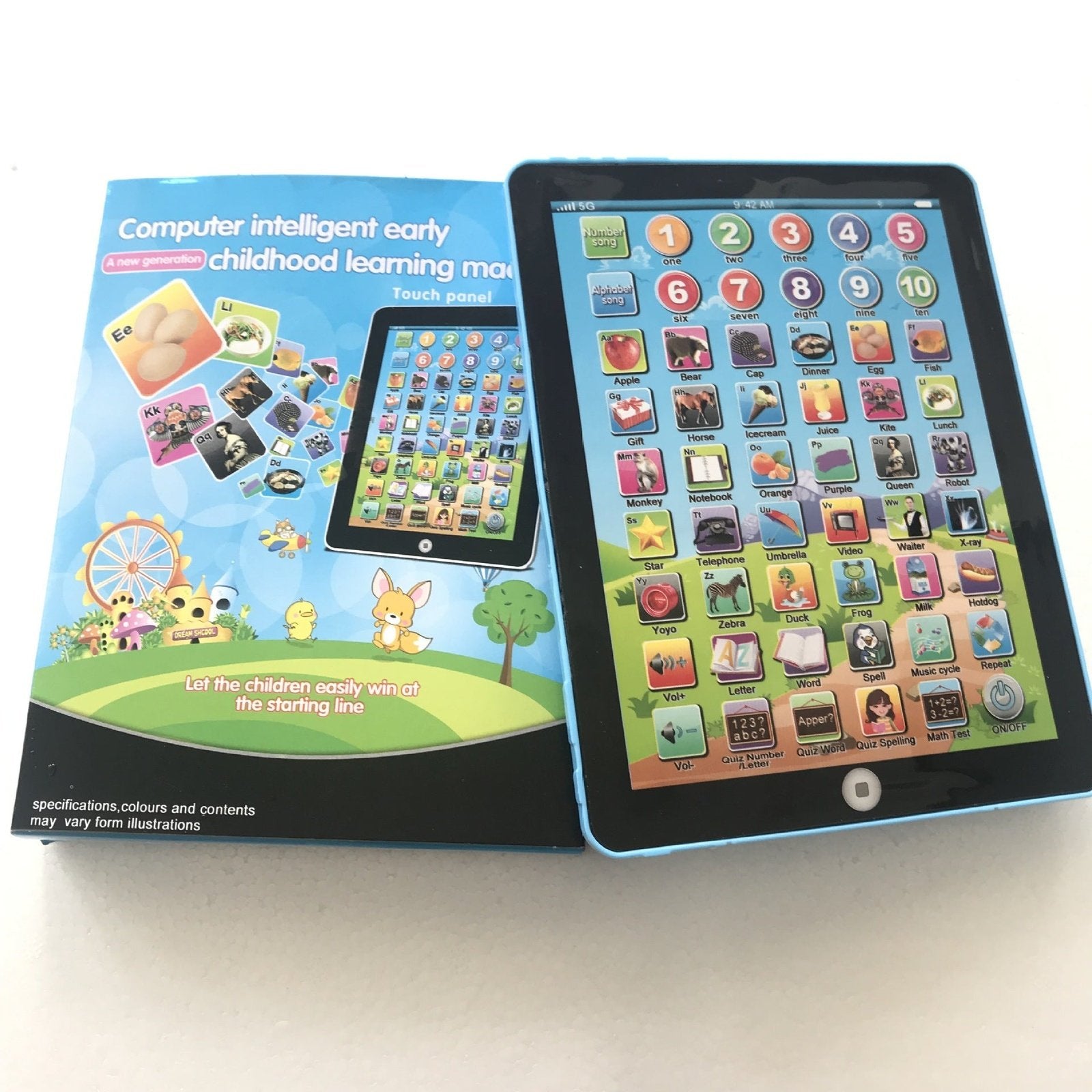 Early Education Point Reading Machine: An Interactive Toy Tablet For Kids To Learn And Have Fun - Cykapu