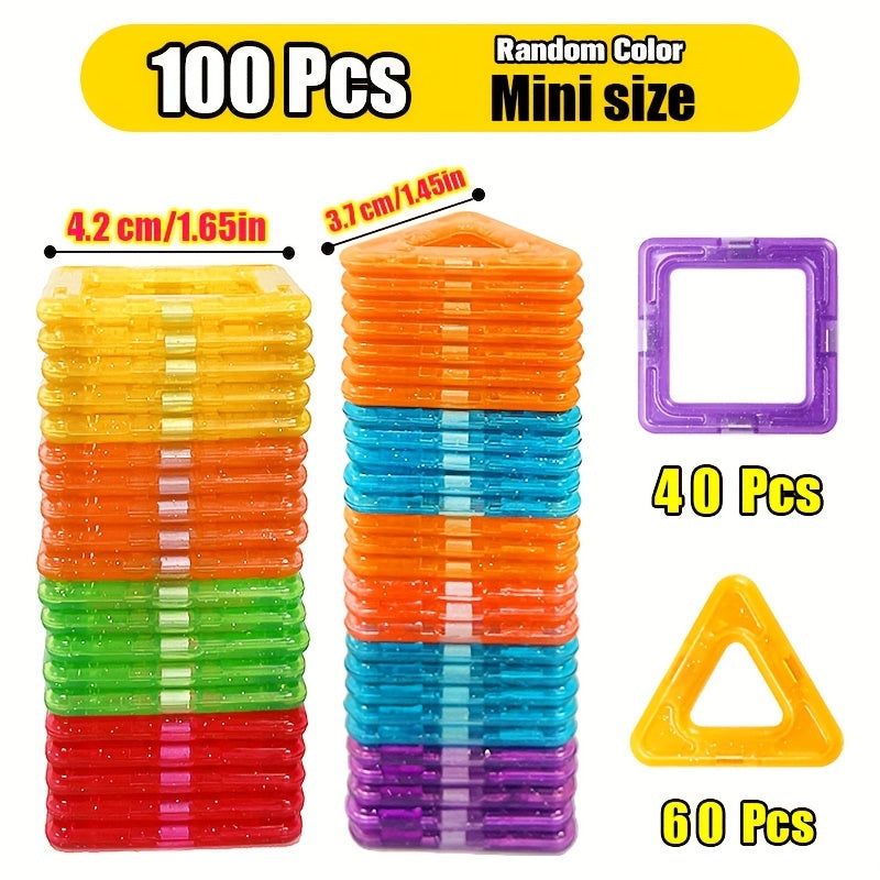 Magnetic Building Blocks Big Size And Mini Size DIY Magnets Toys - Cykapu