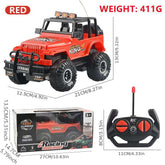 1: 18 Four Way Remote Control Off-road Vehicle Lights Jeep Hummer Electric Remote Control Car Model Boy Toy - Cykapu