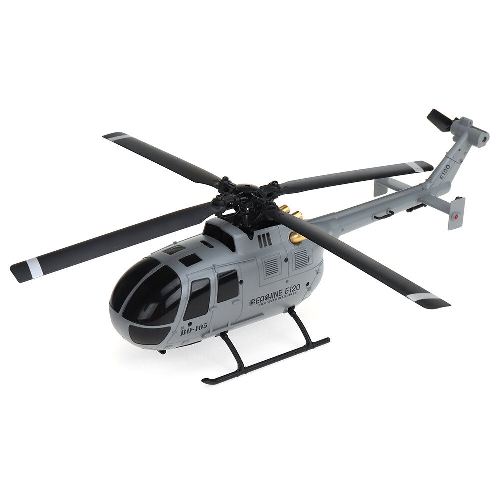 Eachine E120 2.4G 4CH 6-Axis Gyro Optical Flow Localization Flybarless Scale RC Helicopter RTF
