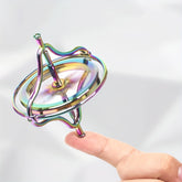 Second Generation Colorful Fingertip Spinner Zinc Alloy Decompression Toy