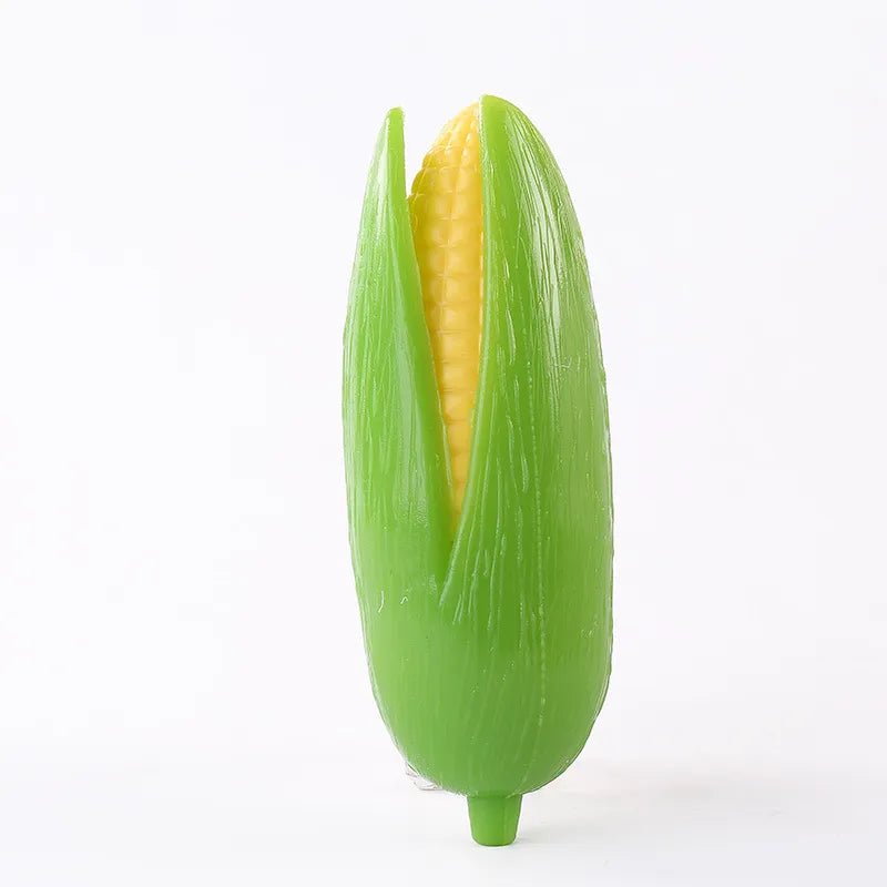 6 PCS corn Pinch Decompression Vent Toys Vent corn Soft Gum Simulation corn Pei Small Milk corn Sensory Toys - Cykapu