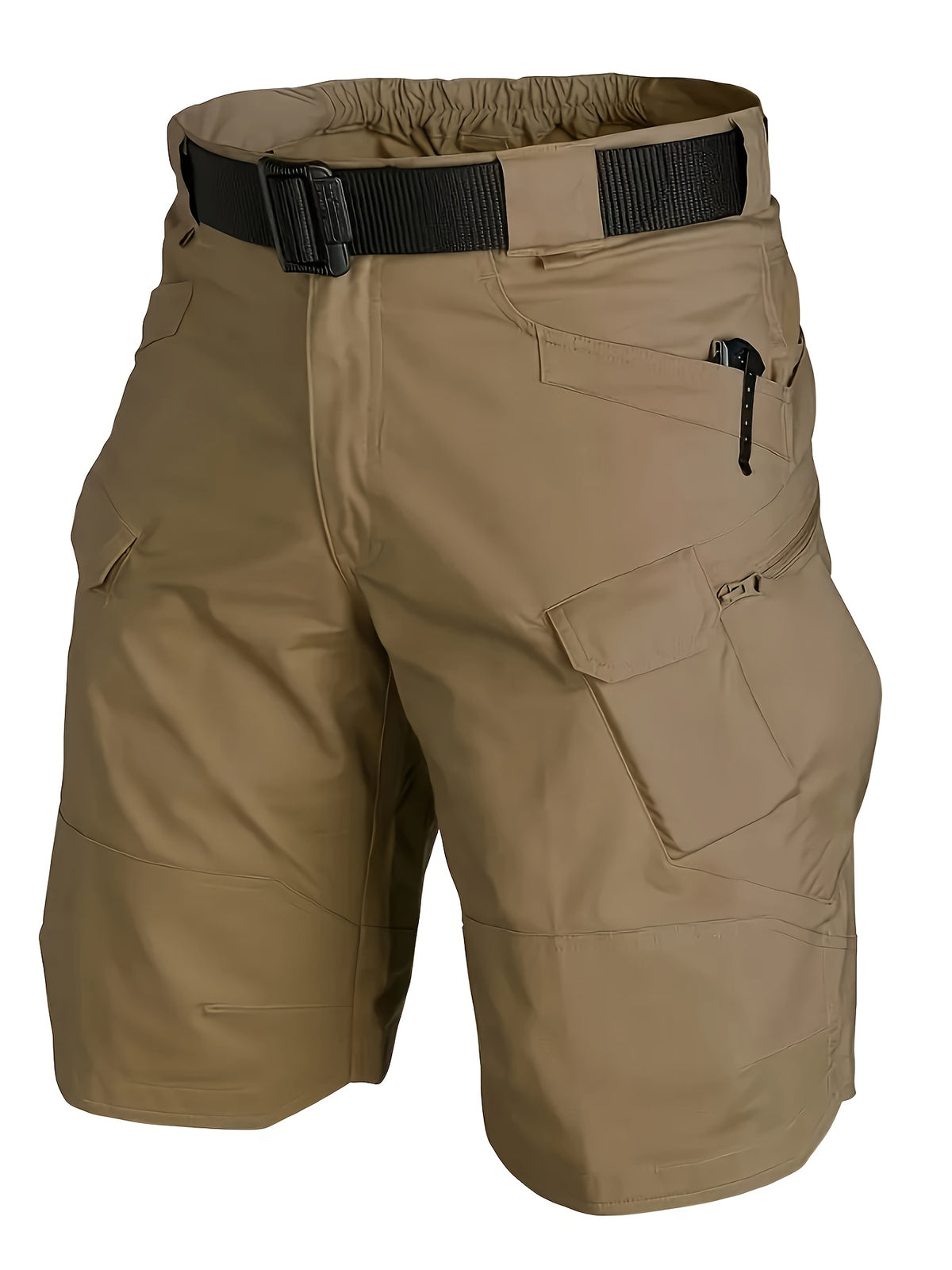 Men's Multi-Pocket Tactical Shorts  Multi-Purpose Cargo Shorts Outdoor Waterproof Hiking Track Shorts Cykapu