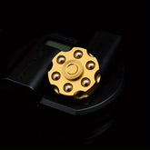 Fidget Spinner Left Wheel Bullet Pure Brass Decompression EDC Toy Metal  2 PCS Cykapu