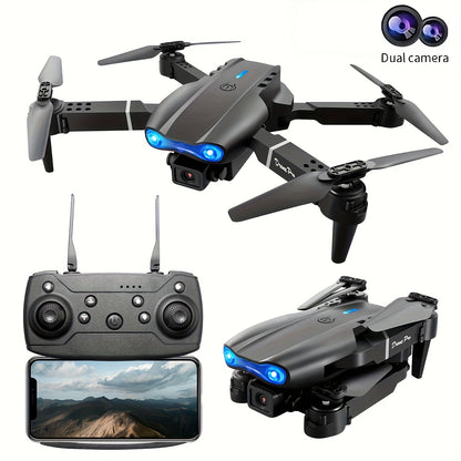 E99 Drone With Camera, Foldable RC Quadcopter Drone,Remote Control Drone Toys - Cykapu